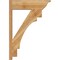 Ekena Millwork Merced Traditional Rough Sawn Outlooker, Western Red Cedar, 8"W x 28"D x 40"H OUT08X28X40MRC01RWR - alternate 3
